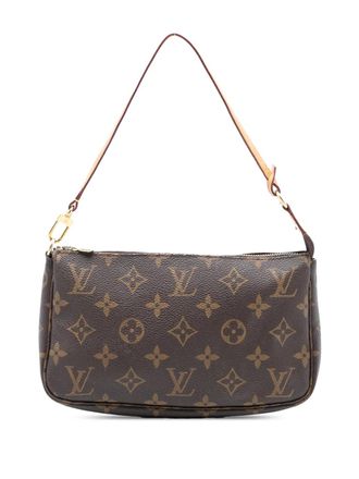 Louis Vuitton 2002 Monogram Pochette Accessoires shoulder bag - Brown