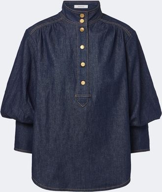 Zimmermann Denim blouse