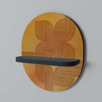 OEM Fortaleciendo La Relaci&oacute;n Estante Ovalado Negro