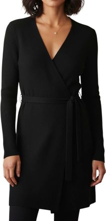 Maison de Papillon Carter Cardigan In Black