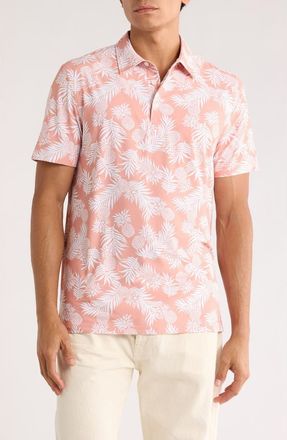 Reyn Spooner Pineapple Palm Polo in Coral at Nordstrom Rack, Size X-Small