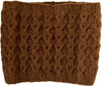 M.Patmos Womens Marks Knit Funnelneck In Cinnamon