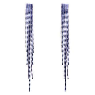 Untamed Petals Baltic Drop - Cobalt in Silver at Nordstrom