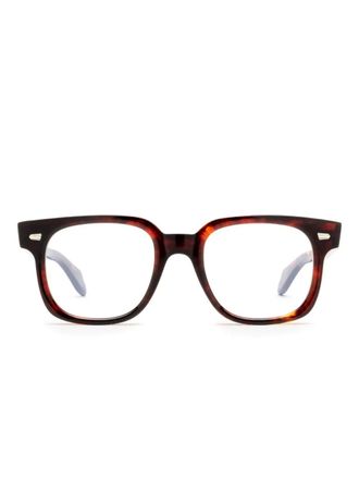 Cutler and Gross Occhiali squadrati 1399 - Rosso