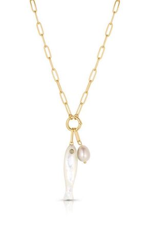 Thatch Fortuna Colette Necklace in Mother Of Pearl at Nordstrom