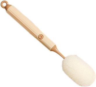 OEM Cepillo Para Botellas Con Mango Largo - Cepillo De Esponja - Limpieza De Botellas - Cabezal De Esponja Suave - 1 Pieza - Caqui