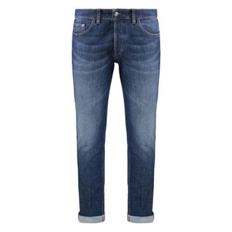 Dondup Slim Fit Jeans, male, Blue, W34, Icon Regular-fit Jeans