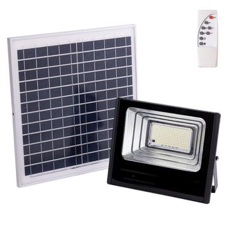 GreenIce Greenice - Proyector Led Solar 120w 4000k Panel: 6v/15w Bater&iacute;a: 3,2v/8000mah Control Remoto [ho-solarfl-120w-01-w]
