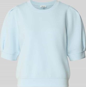 s.Oliver Red Label Regular Fit Sweatshirt aus Modal-Mix in Hellblau, Gr&ouml;&szlig;e 34