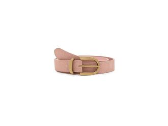 Sanctuary All Day Suede Belt Womens Belts Dessert Pink : LG (US 10-12), Leather/Suede