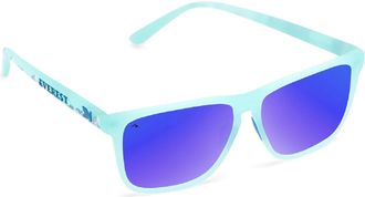 KNOCKAROUND Fast Lanes Sport Polarized Sunglasses Limited Edition Blue Blue Moonshine