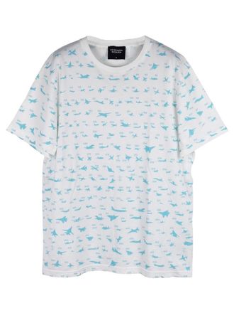 Christopher Raeburn Aircraft Print T-Shirt Size M