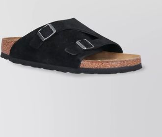 Birkenstock suede leather sandals