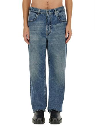 Givenchy Cotton Denim Jeans - Blue