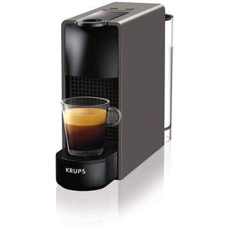 Krups Nespresso Essenza Mini Xn110b - Cafetera - 19 Bar - Gris Intenso - Krups