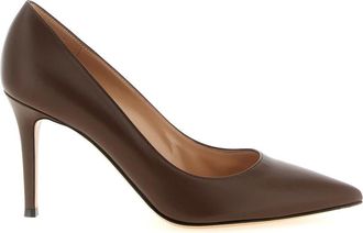 Gianvito Rossi 85mm Pump - female - Gianvito Rossi - Pumps - Brown - 3 1/2 UK - Shoes