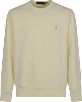 Polo Ralph Lauren Lscnm 1 Lange Mouwen Sweatshirt - Heren - Sweatshirts - Beige - L - Katoen - Hoodies & sweatvesten