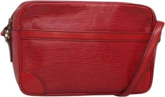 Louis Vuitton Tweedehands leren Louis Vuitton tassen - Dames - Vintage Schoudertas - Rood - ONE Size - Vintage
