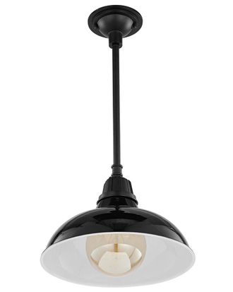Jonathan Y Designs Jonathan Y Jasper Farmhouse Industrial Indoor/Outdoor Pendant