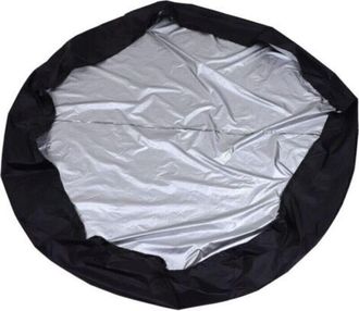 OEM Cubierta De Protecci&oacute;n Para Spa Redondo - 190 X 90 Cm - Color Negro - Polietileno Metalizado - 1 Unidad