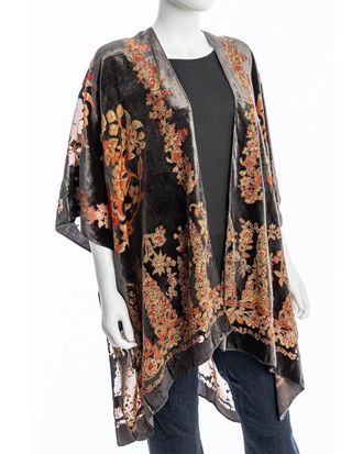 Saachi Saachi Velvet Poncho