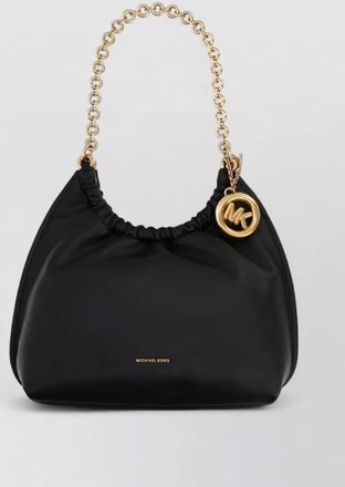 Michael Kors chain strap shoulder bag ruched design