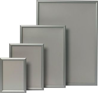 OEM Dimensi&oacute;n De Cartel Plegable Din A4 Clampprofil 24mm Silverf.elox.wsm