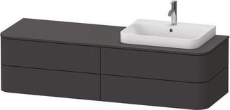 Duravit Duravit - Happy D.2 Plus Mueble Para Consola Mural, 1600x550 Mm, 4