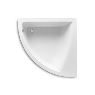 Roca 8414329801583 Roca - Ba&ntilde;era Acr&iacute;lica Angular Sim&eacute;trica - Serie Easy, Color Blanco