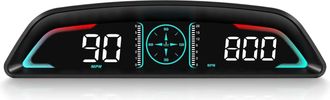 OEM Pantalla De Visualizaci&oacute;n Frontal (hud) Para Coche, Mph Y Km/h, Pantalla De Visualizaci&oacute;n Frontal Para Coche, Indicador De Velocidad Del Coche, Rpm, H