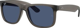 Ray-Ban RB4165F Justin Asian Fit 687380 Mens Sunglasses Grey Size 55