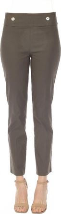 Joseph Ribkoff Pull On Slim Straight Ankle Pants In Avocado