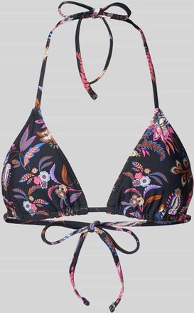 Jake*s Casual Bikini-Oberteil in Triangel-Form in Dunkelgrau, Gr&ouml;&szlig;e XL