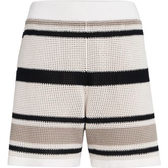 Brunello Cucinelli Cotton net knit shorts in Multicoloured at Nordstrom, Size Medium Eu