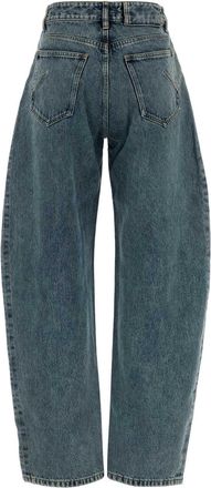 Alaia Womens Denim Jeans Handsandwash Exterior: Cotton