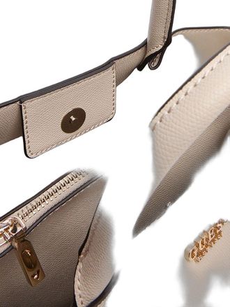 Guess Womens Satchel Light Taupe Polyurethane Satchel-bags