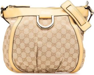 Gucci Pre-owned Gucci GG Canvas Abbey D Ring Crossbody Ladies 203257 02026