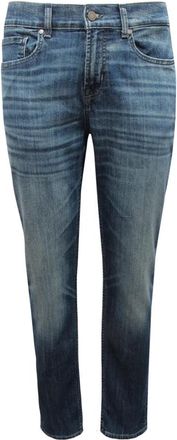 7 For All Mankind Slimmy Slim Straight Broek Lichtblauw - Heren - Slim Fit Jeans - Blauw - W36 - Jeans