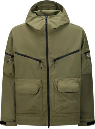 Murphy & Nye New Sheet Jacket - Heren - Regenjassen - Groen - L - Fitness