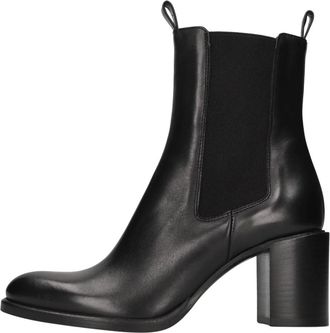 Strategia Candy Beatles Enkellaarsjes - Dames - Chelseaboots - Zwart - 37 1/2 EU - Leer - Schoenen