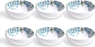 TarHong Set of Six Hana Ikat Cereal Bowls in Blue at Nordstrom Rack