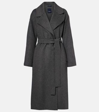 Max Mara Hobby virgin wool wrap coat