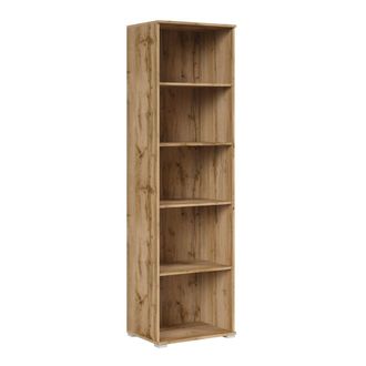 Petits Meubles Librero madera tableros aglomerados laminados blanco y madera