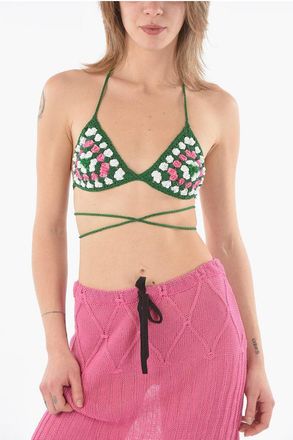 Matimì Sequinded Crochet Bra size Xs