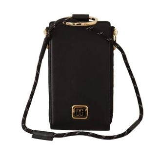 Dolce & Gabbana Tweedehands leren portemonnees - Dames - Pre-owned - Zwart - Maat: ONE Size Leer