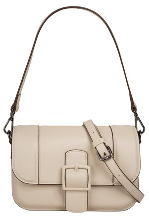 Bugatti Umh&auml;ngetasche BUGATTI ZITA, Damen, Gr. B/H/T: 22cm x 14cm x 8cm onesize, beige, Kunstfaser, clean, Taschen Umh&auml;ngetasche