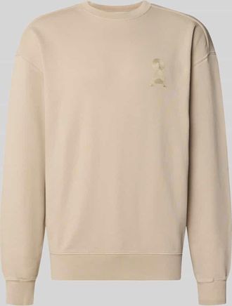 Armedangels Armedangels Relaxed Fit Sweatshirt aus reiner Bio-Baumwolle Modell ICONIC &Aring; GMT in Sand, Gr&ouml;&szlig;e XXL