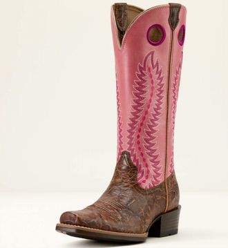 Ariat Womens Junction Boots In Pink