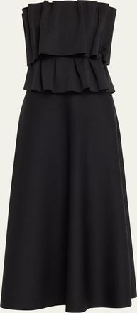 House of Dagmar Sculpted Tube Midi Dress