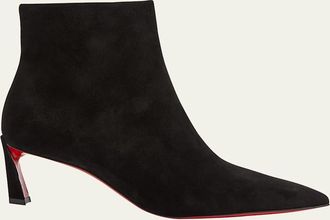Christian Louboutin 55mm Condora Suede Ankle Booties